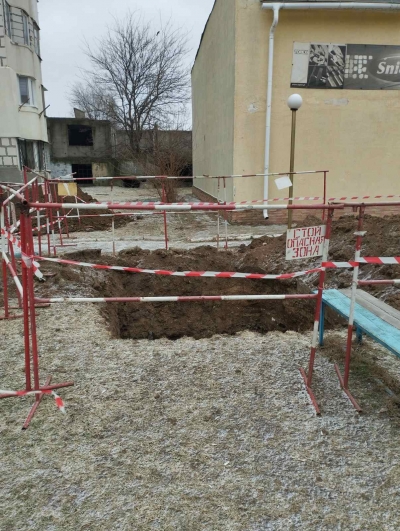 Устранение порыва тепловой сети по ул. Одесская,88/2 в г. Тирасполь