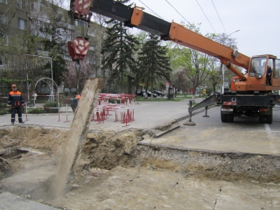 Замена тепловой сети по ул. Правды в г. Тирасполь