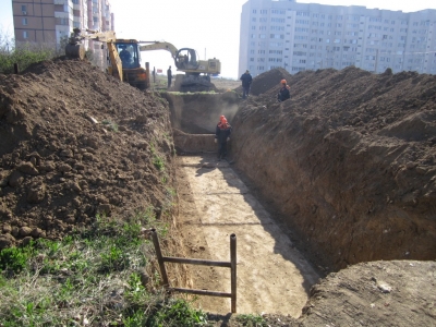 Капитальный ремонт участка магистральной тепловой сети  по ул. Комсомольская.