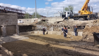 Реконструкция солехранилища на котельной №№1,4 ул. Шевченко,78  в г. Тирасполь