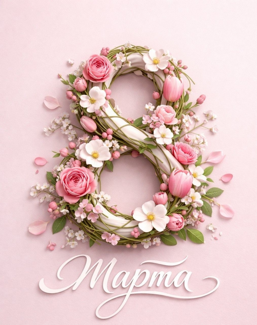 Поздравления с Международным женским днём &mdash; 8 Марта!