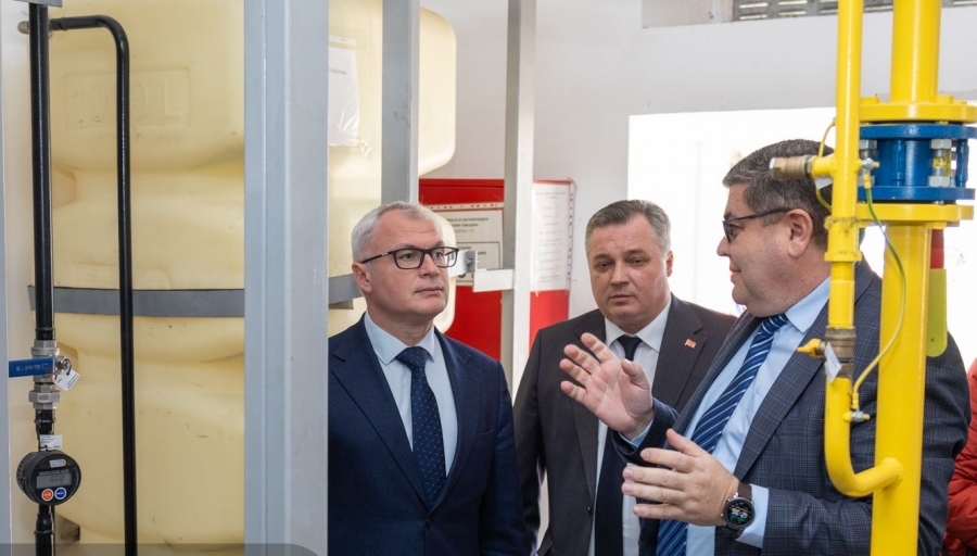 Посещение котельных в г. Дубоссары заместителем Председателя Правительства.