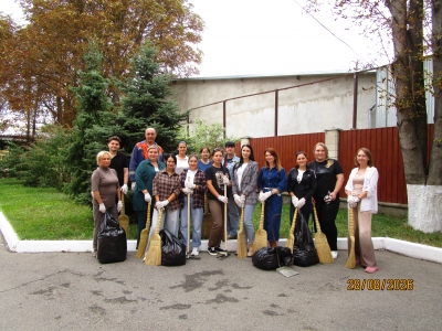 Субботник, приуроченный к 36-й годовщине образования Приднестровской Молдавской Республики